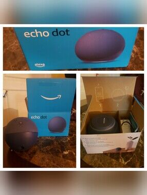 Amazon Echo Dot Smart Speaker - Blue